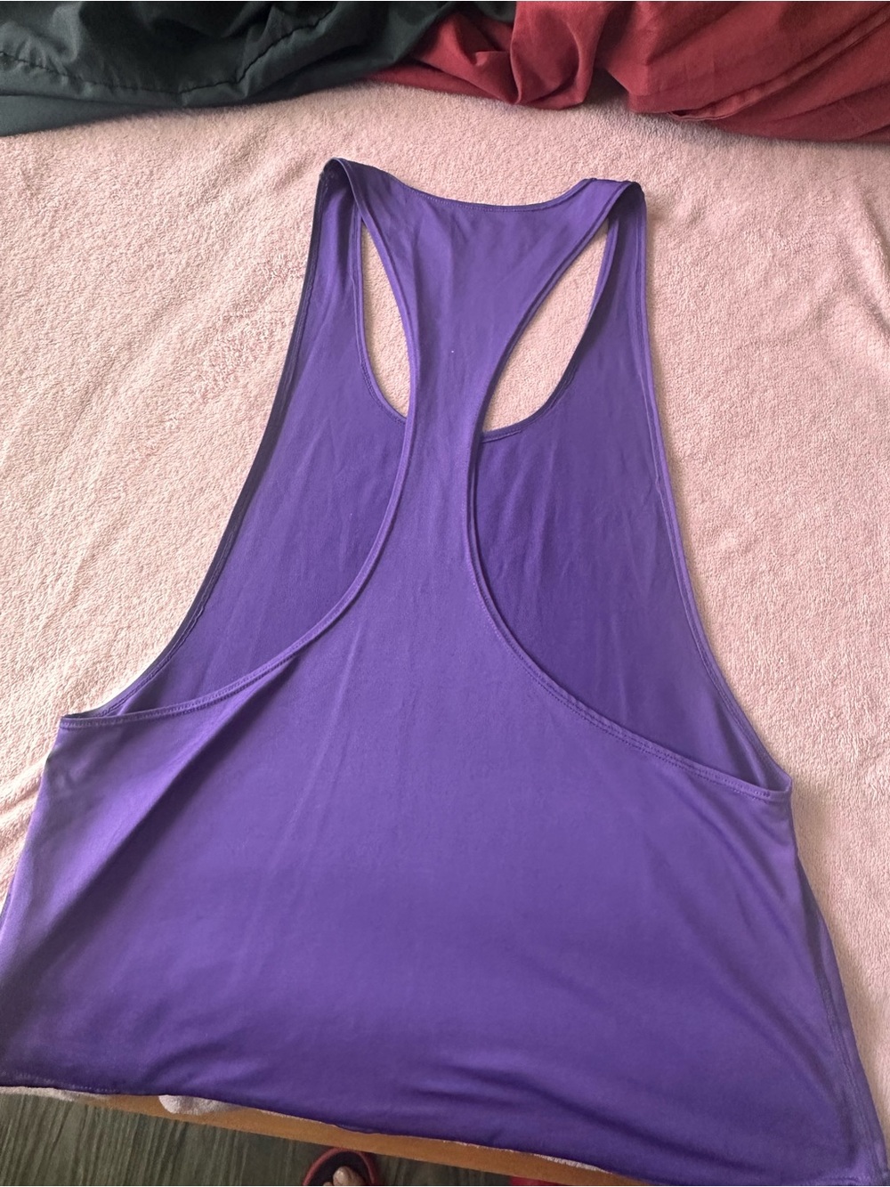 SHEIN Purple Racerback Tank Top - Picture 2 of 3